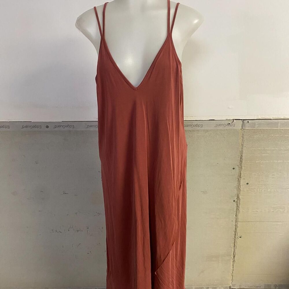 Lush-clothing Women's Orange and Pink Dress
